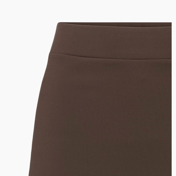 Aritzia babaton contour midi skirt coffee bean xs - Picture 2 of 4